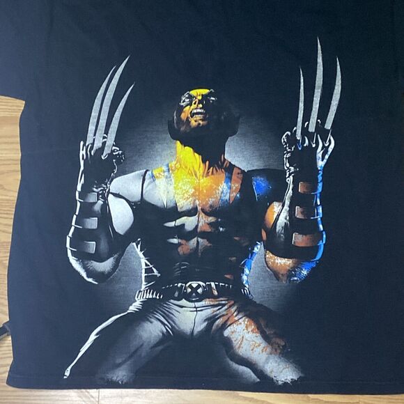 Vintage Marvel Mad Engine Wolverine T Shirt, Size XL - Picture 2 of 4